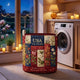 USA 250 Years Floral Quilted Laundry Basket EM04
