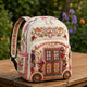 Vintage Camper Floral Quilted Backpack LD05