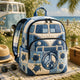 Patchwork Turtle Hippie Van Quilted Backpack LD20