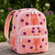 Sunset Book Van Quilted Backpack With Three Zippers LD15