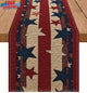 Handmade Patriotic 3D Quilted Table Runner LD08