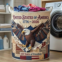 Eagle 250 Years Quilted Laundry Basket LD01