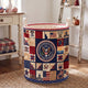 Bygone Bravery Quilted Laundry Basket LD08