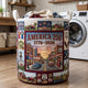 America 250 Quilted Laundry Basket LD13