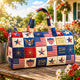 America 250 Years Of Freedom Quilted Duffle Bag LD03