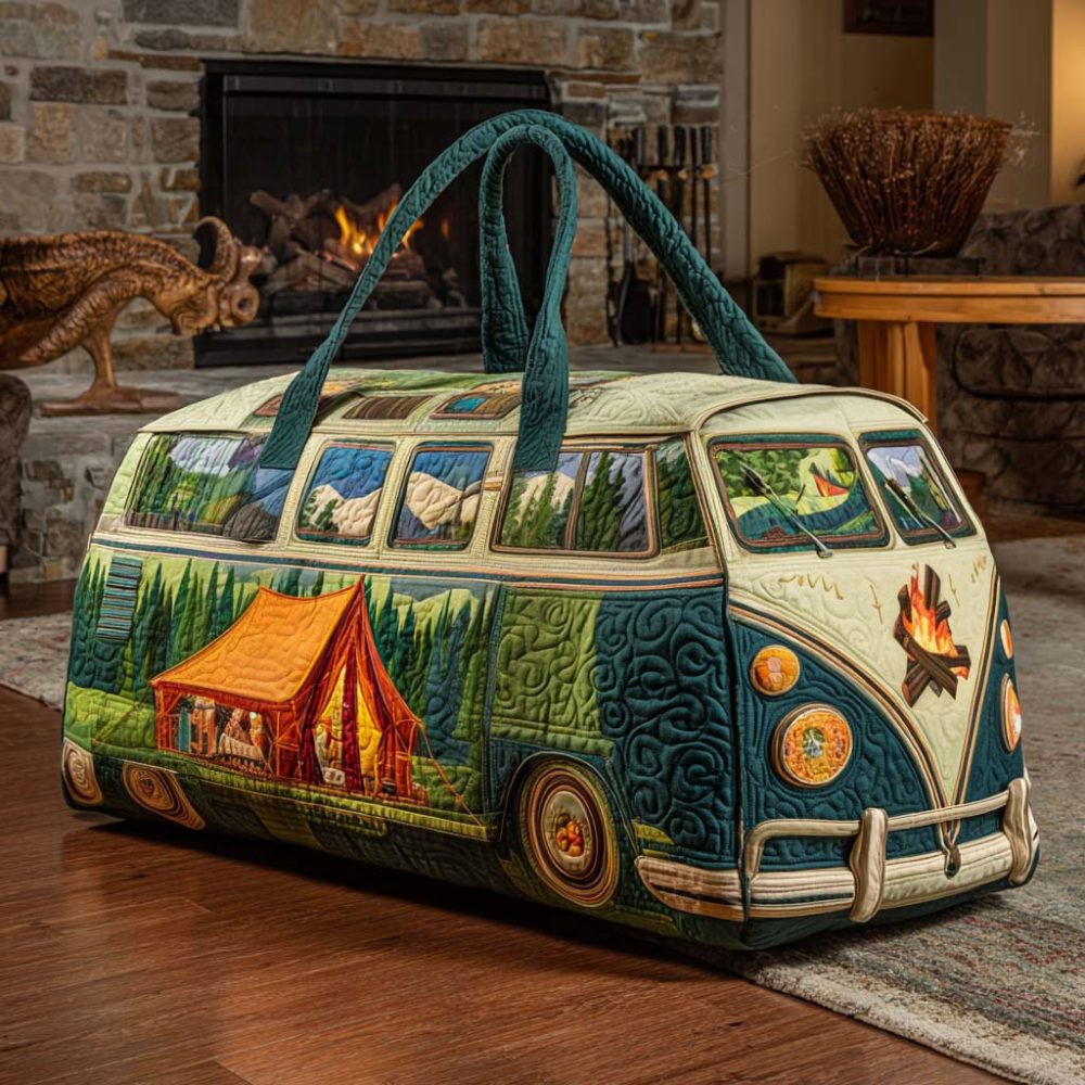 Camp Van Quilted Duffle Bag LD10