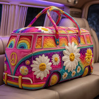 Hippie Van Quilted Duffle Bag LD17