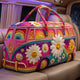 Hippie Van Quilted Duffle Bag LD17