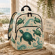 Green Sea Turtle Personalized Quilted Backpack LV23