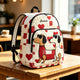 Valentine Dachshund Dog Personalized Quilted Backpack LV41