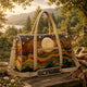The Starry Valley Quilted Travel Bag LV05