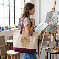 Embroidered LOGO Embroidary Tote Bag QH05