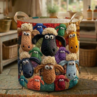 Cozy Home Organizer Bin Quilted Laundry Basket QH15