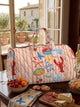 Mediterranean Lobster Duffle Bag Quilted Duffle Bag QH02