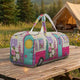 Weekend Getaway Bag Quilted Duffle Bag QH05