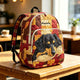 Wiener Dog Personalized Quilted Backpack GQ46