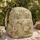 Custom Name Pastel Floral Quilted Backpack TN04