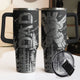 Dad, Grandpa, Papa Forest With Kids' Names - Personalized 40oz Tumbler