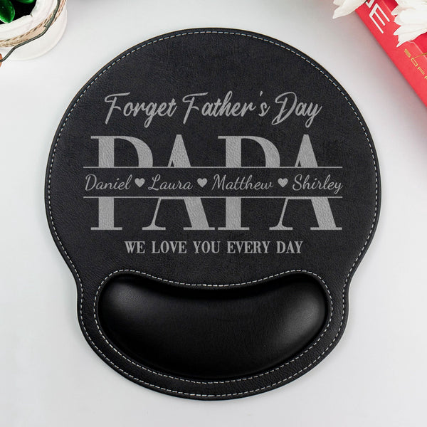 Dad We Love You Every Day Father's Day Gift - Personalized Mouse Pad