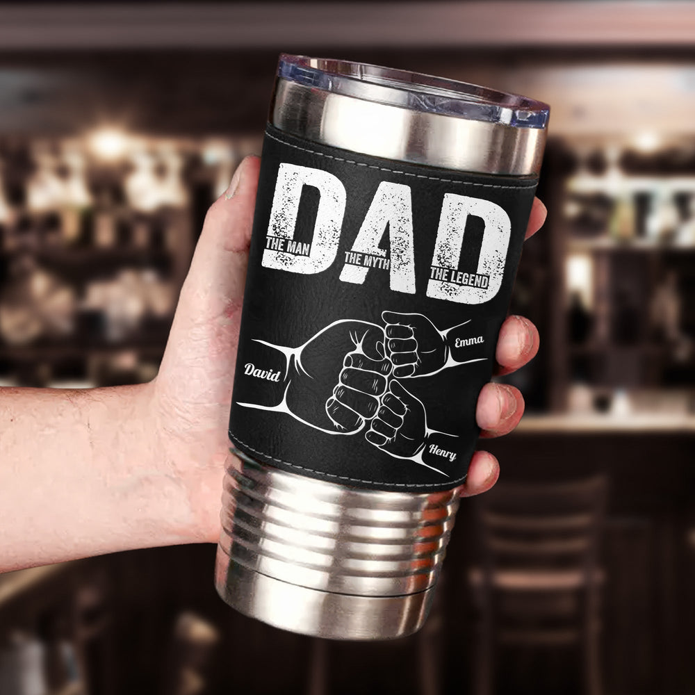 Dad The Man The Myth The Legend Father's Day Gift For Dad, Husband - Personalized 20oz Tumbler