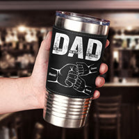 Dad The Man The Myth The Legend Father's Day Gift For Dad, Husband - Personalized 20oz Tumbler