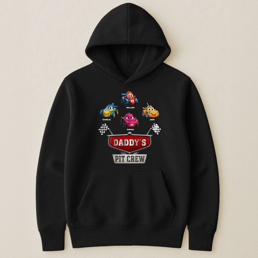 Father's Day Gifts, Daddy's Pit Crew - Personalized Shirt