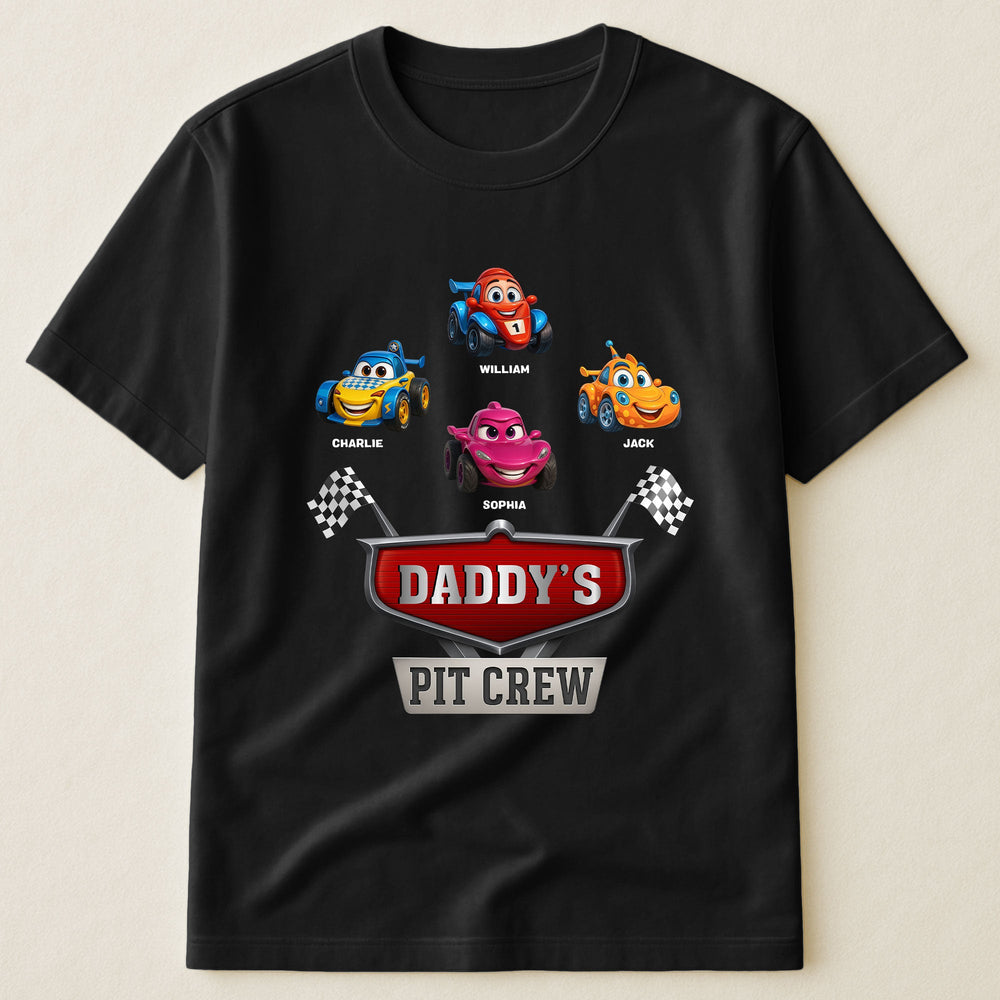 Daddy's Pit Crew - Personalized Shirt