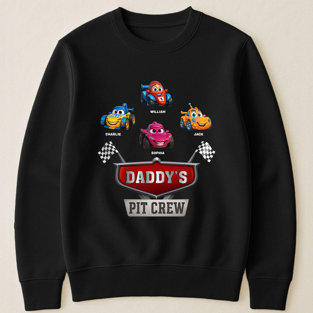 Father's Day Gifts, Daddy's Pit Crew - Personalized Shirt