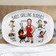 Dad's Grilling Buddies Father's Day Gift For Daddy, Husband, Grandpa - Personalized Platter