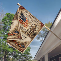 Descendant Of A Patriot - Personalized Flag