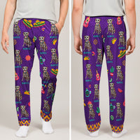 Dia De Los Muertos Custom Pet Photo Latinos Mexican - Personalized Lounge Pants