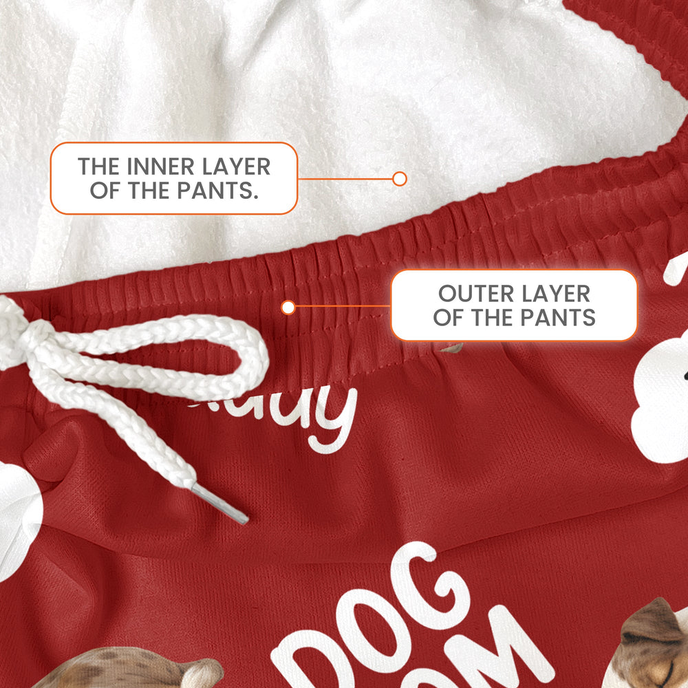 Dog Mom - Personalized Lounge Pants