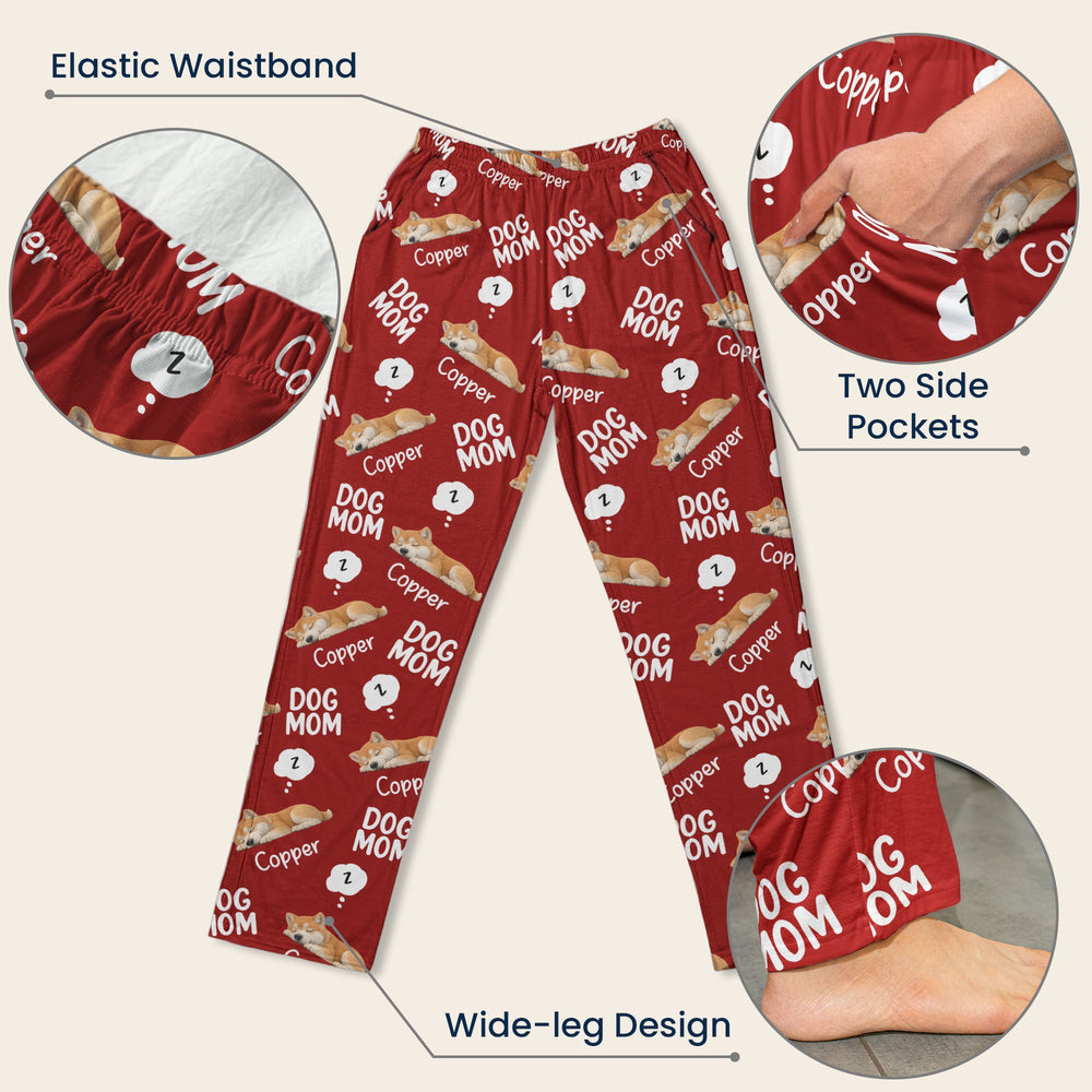 Dog Mom - Personalized Lounge Pants