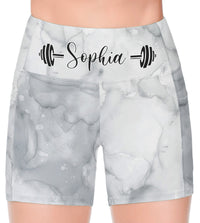 Don't Be Moody, Grow Ya Booty - Personalized Women's Workout Shorts