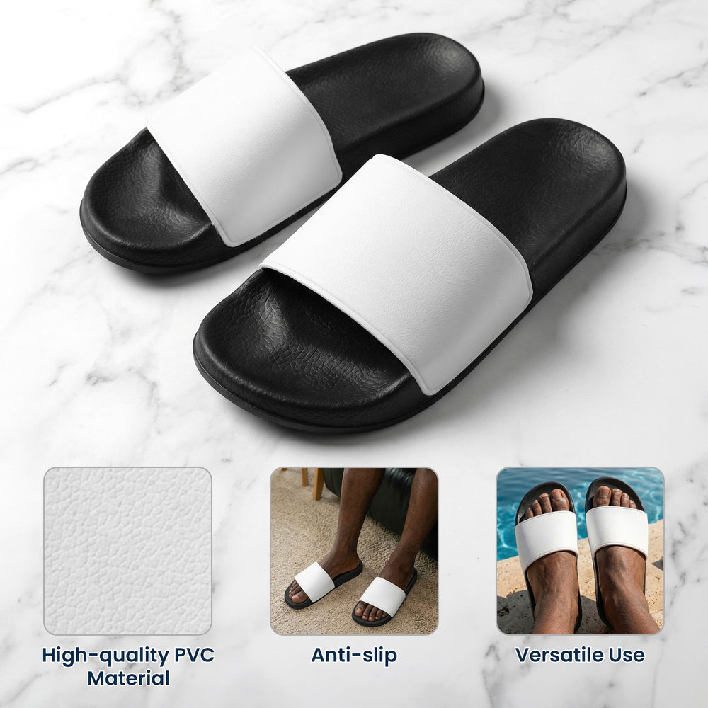 Dope Black Dad, Dope Dad Father's Day Gifts - Fist Bumps - Personalized Sandals | Cool Dad Gift