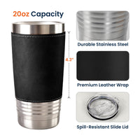 Dope Black Dad Fist Bump New Version Gift For Dad, Husband - Personalized 20oz Tumbler