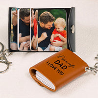 Drive Safe. Dad, I Love You - Personalized Keychain