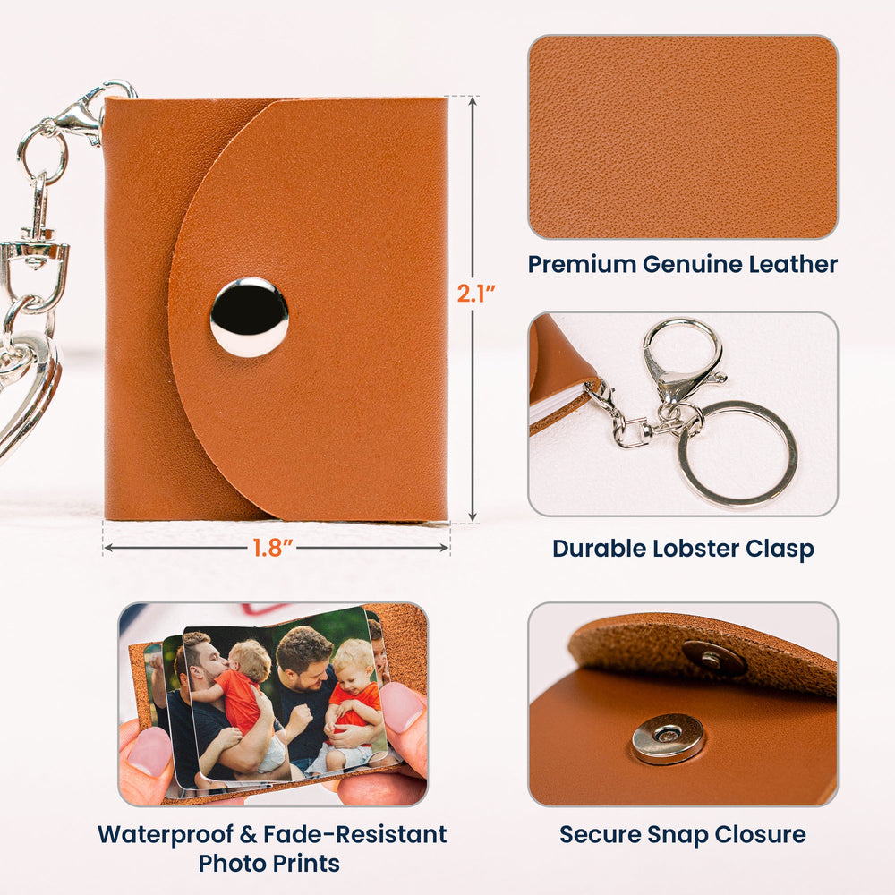 Drive Safe. Dad, I Love You - Personalized Keychain