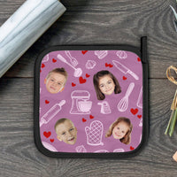 Everything Tastes Better When Grandma Makes It - Personalized Oven Mitts And Pot Holder