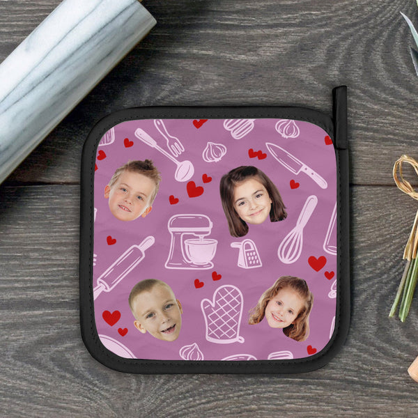Everything Tastes Better When Grandma Makes It - Personalized Oven Mitts And Pot Holder