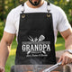 Everything Tastes Better When Grandpa, Dad Grills It - Father's Day Gift - Personalized Apron