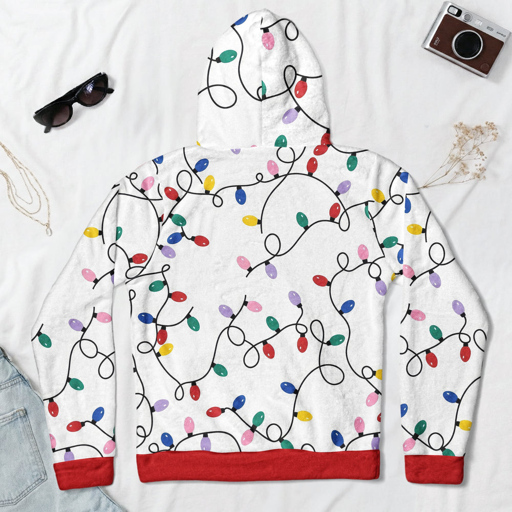 Personalized Christmas Initial Hoodie, Custom Name Holiday Matching Sweatshirt for Family