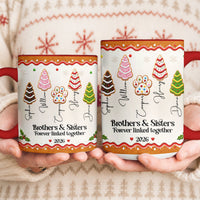 Custom Family Christmas Gingerbread Mug - Personalized Holiday Coffee Mug