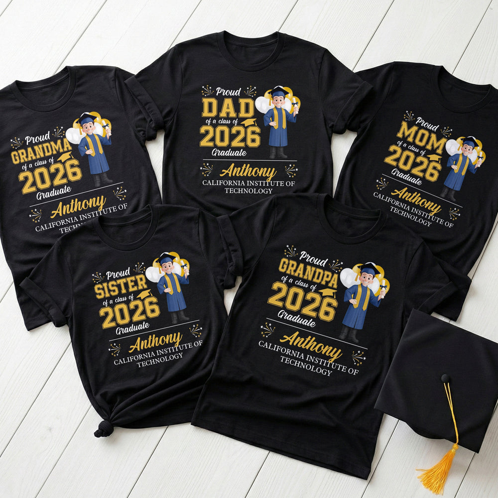 Family Matching Graduation - Personalized Shirt