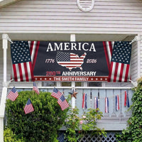 Family Name America 250Th Anniversary - Personalized Banner