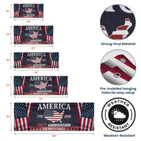 Family Name America 250Th Anniversary - Personalized Banner