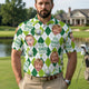Best Dad By Par Argyle Pattern - Personalized Polo Shirt