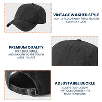 Father Of Mayhem Funny Dad - Personalized Cap