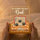 Hockey Dad We Scored The Best Dad Daddy - Personalized Night Light
