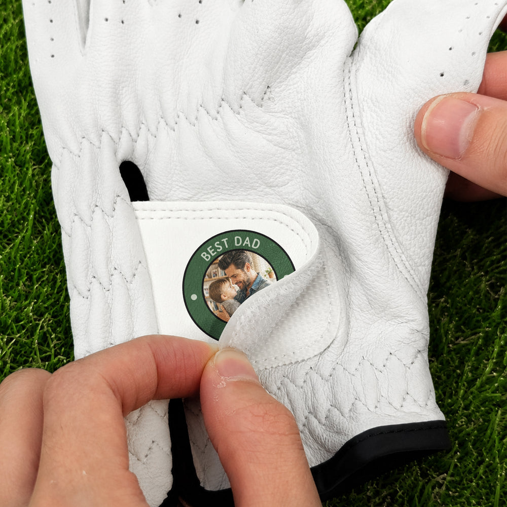 Father's Day Gift, I Love You To The Rough And Back - Personalized Golf Glove | Golf Dad Gift